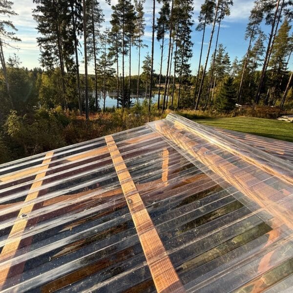 Harjakattoinen Pergola 3x4 Valokatteella - Image 4